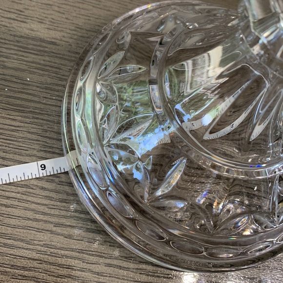 Vintage/Candle Holder Elegant Etched EUC. 
11” Tall ⭐️ LIKE NEW - Picture 6 of 12